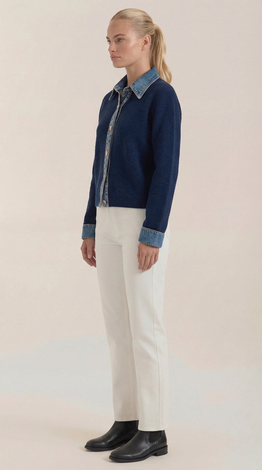 Jody Knitted Roll Neck Jumper