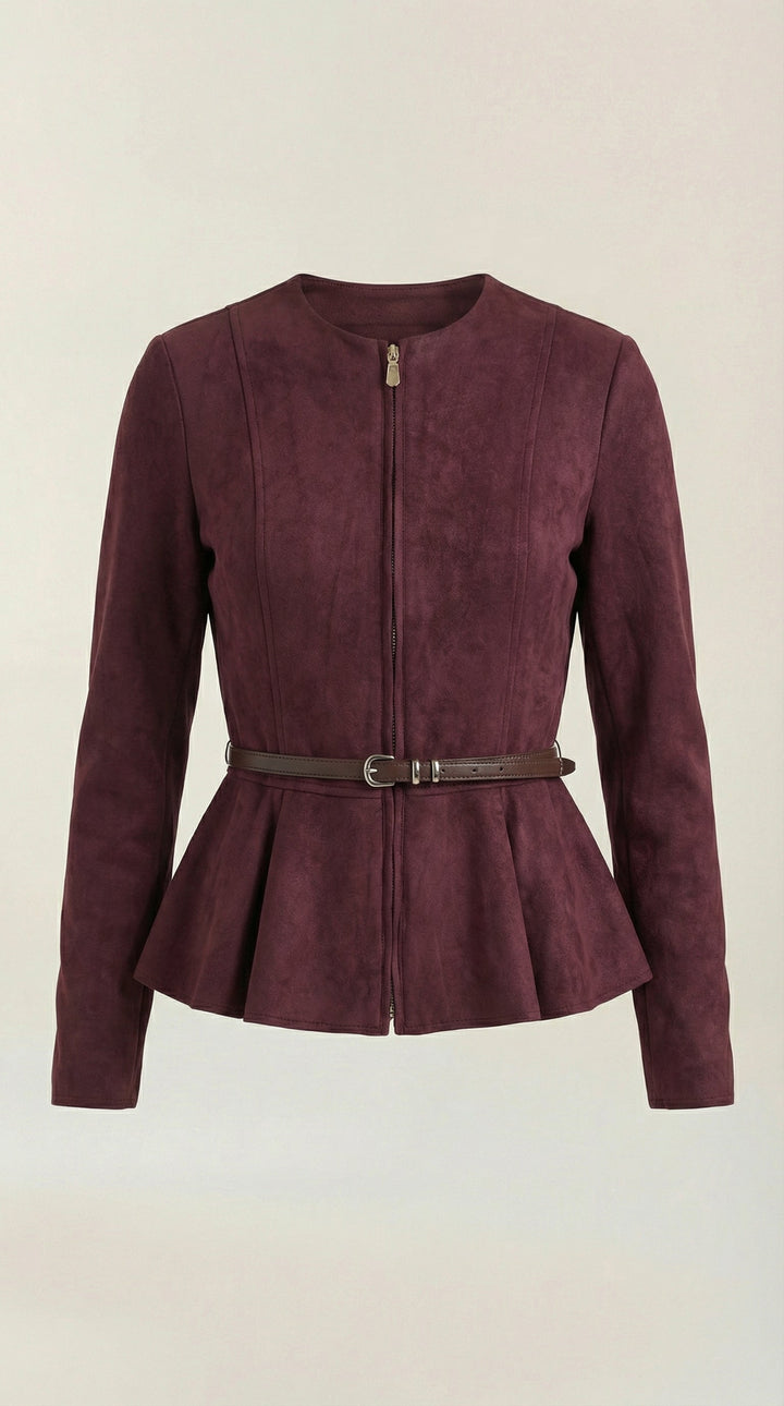Josie Jacket with Peplum Detail