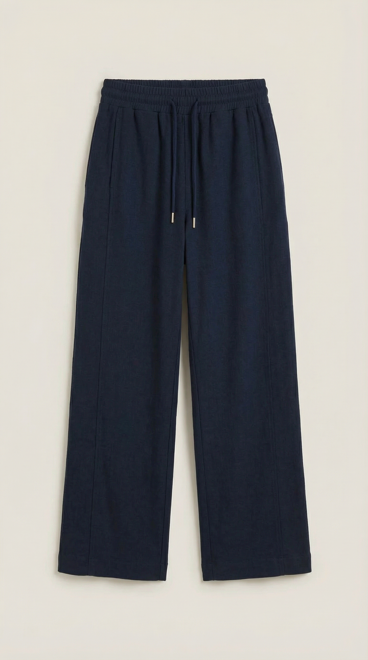 Kendra wide leg jeans with drawstring