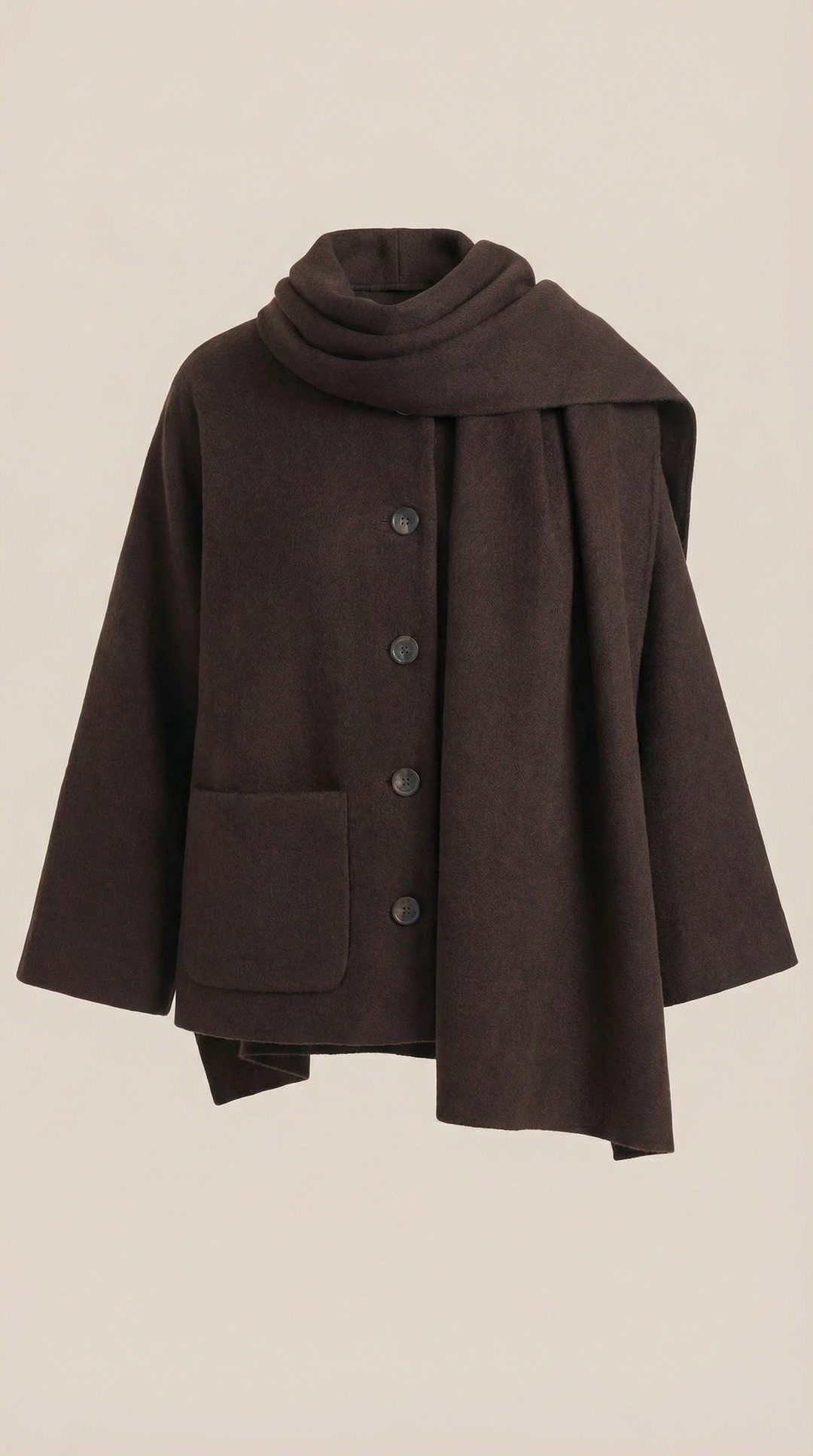 Kristina Cozy Coat-Cape