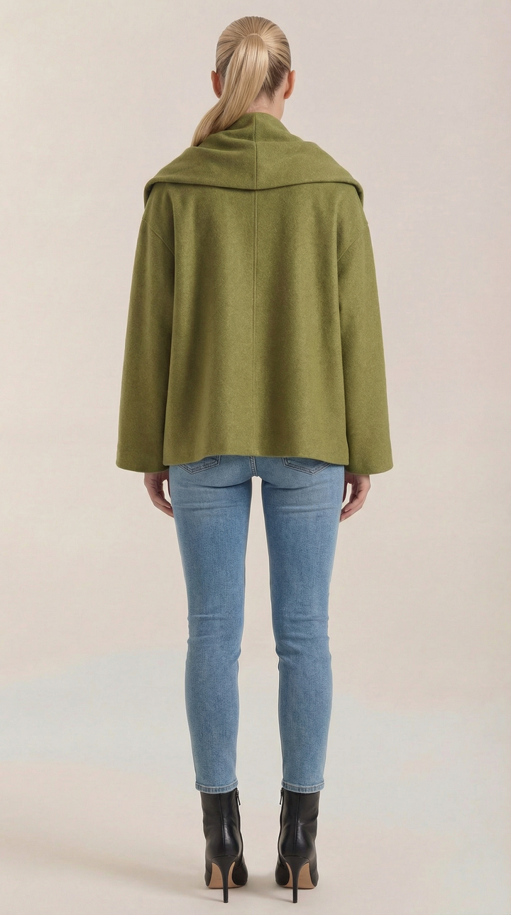 Kristina Cozy Coat-Cape