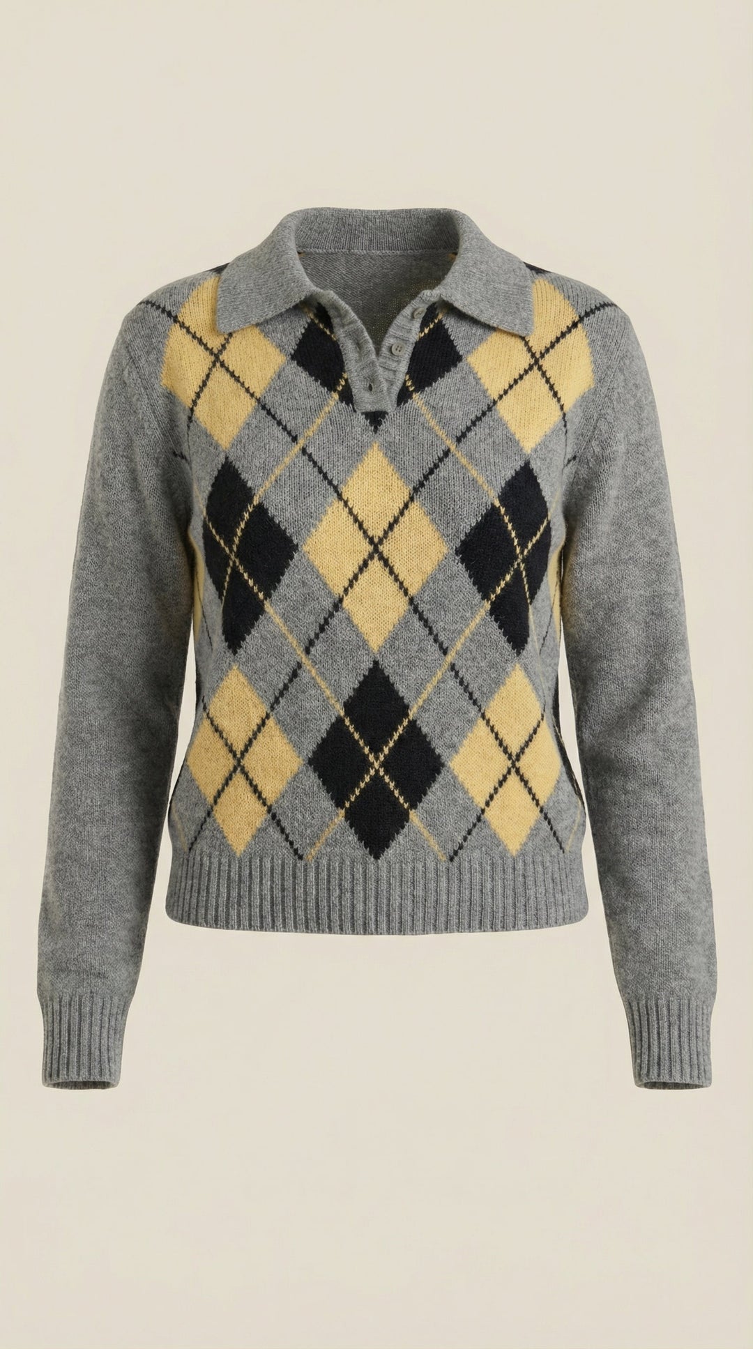 Kristy Knitted Polo Sweater