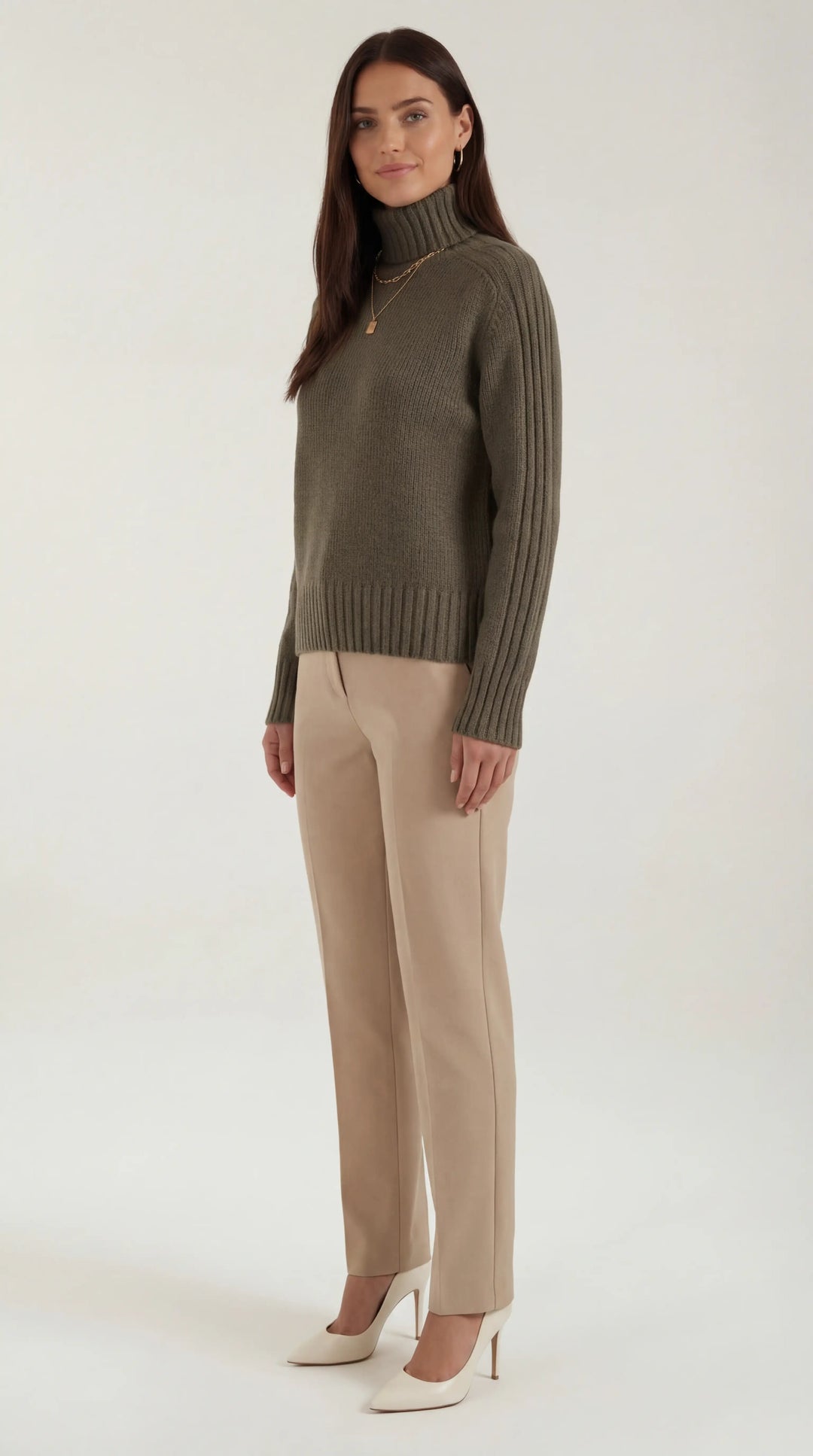 Lois Oversized Turtleneck Sweater