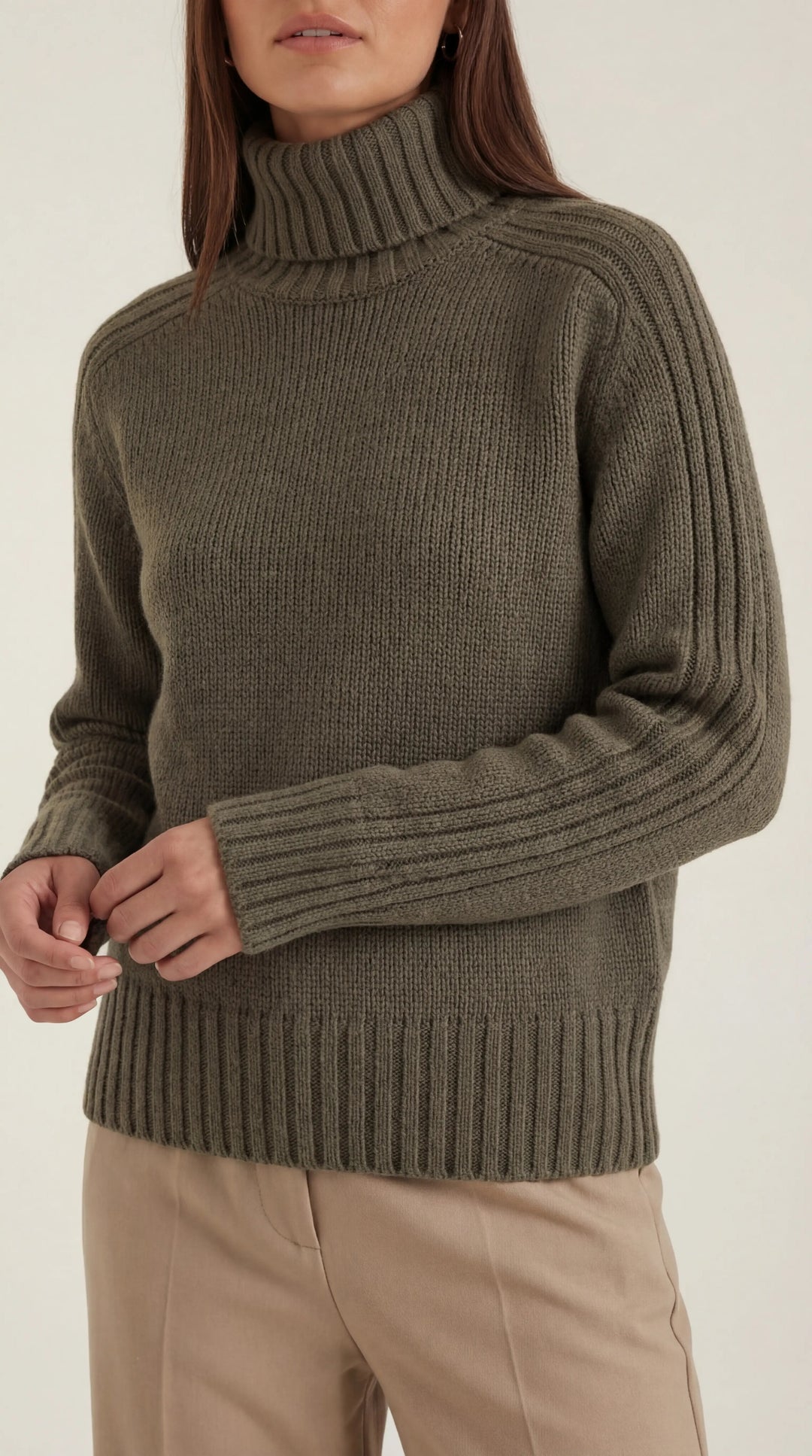 Lois Oversized Turtleneck Sweater