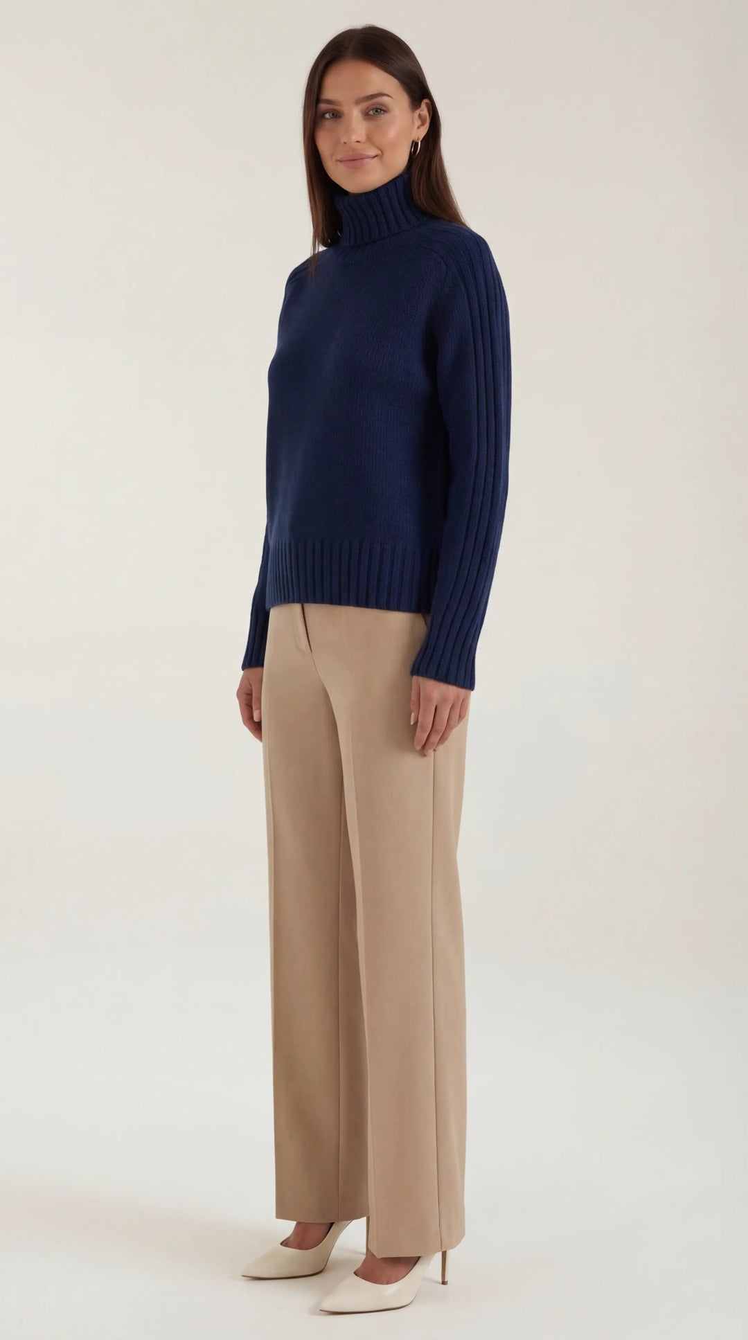 Lois Oversized Turtleneck Sweater