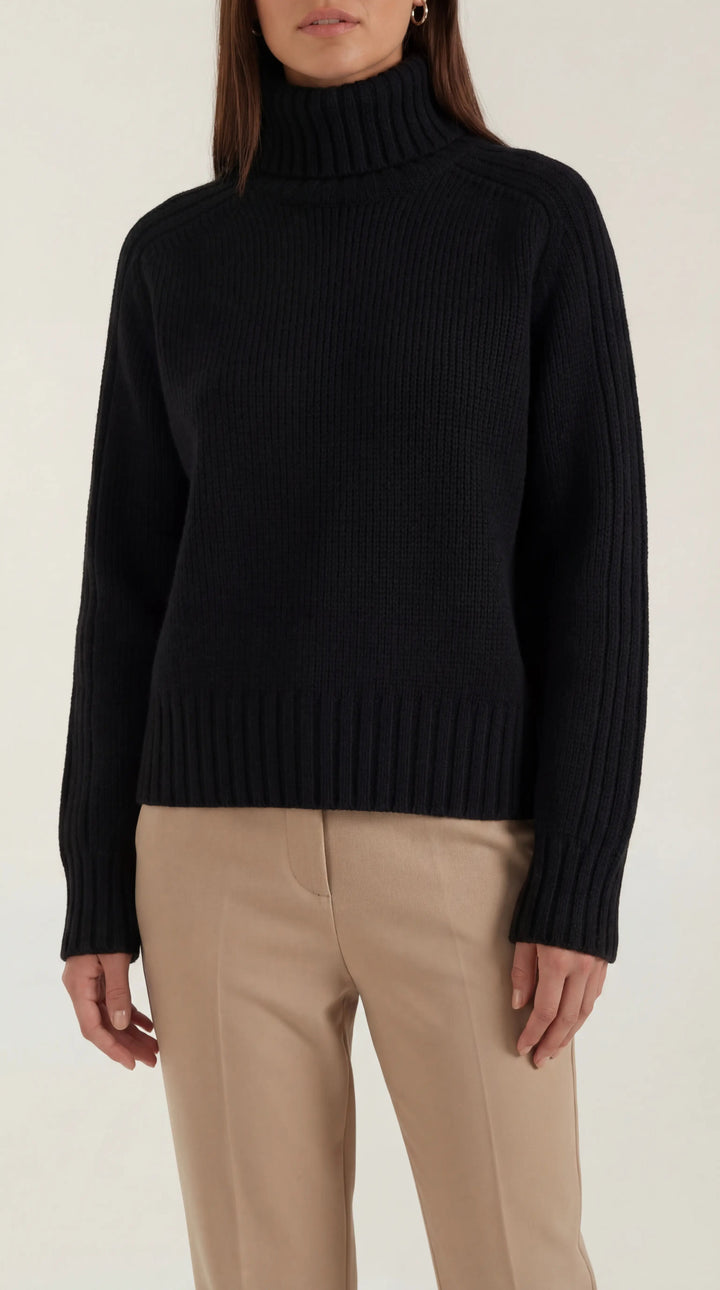 Lois Oversized Turtleneck Sweater