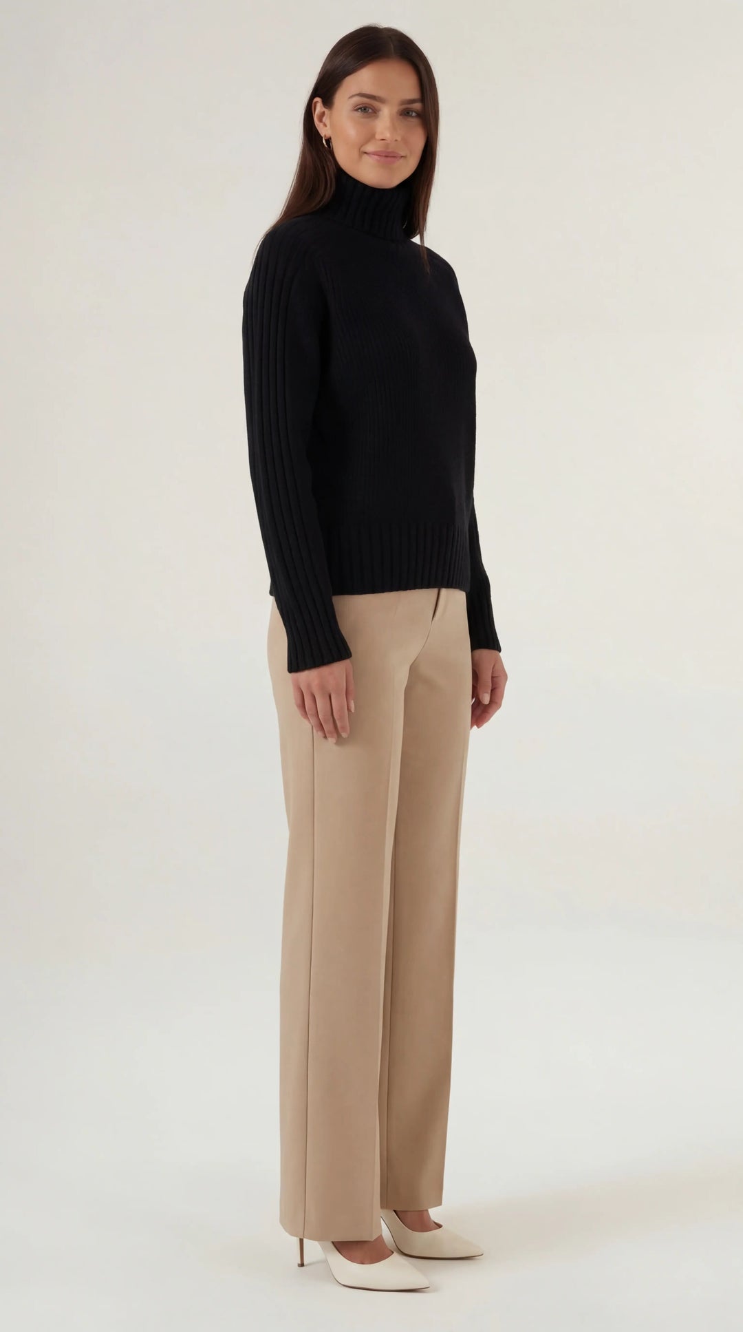 Lois Oversized Turtleneck Sweater