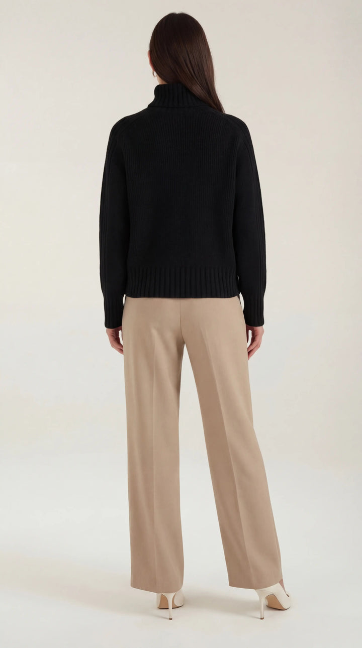 Lois Oversized Turtleneck Sweater