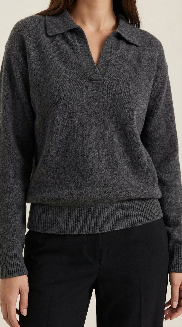 Margaret Casual V-neck Sweater