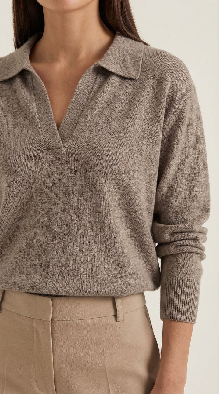 Margaret Casual V-neck Sweater