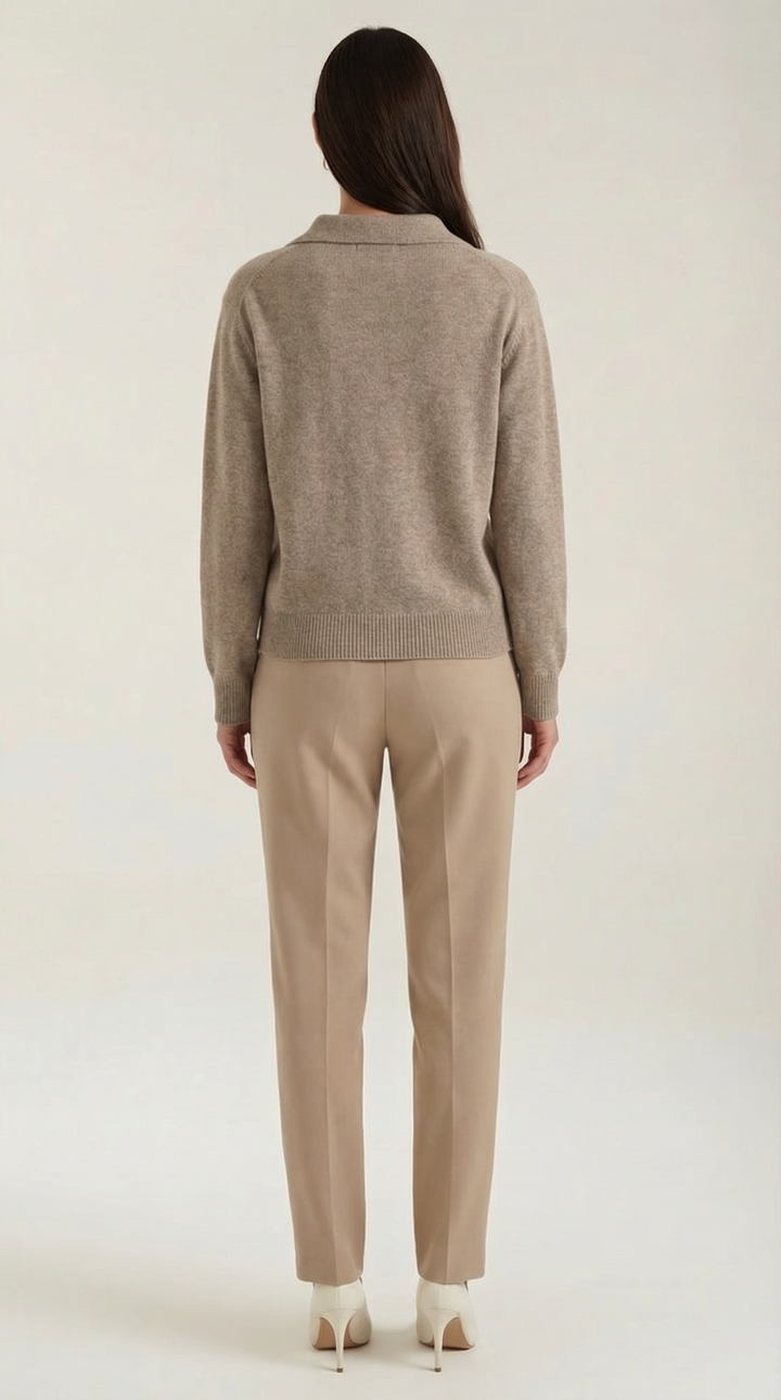 Margaret Casual V-neck Sweater