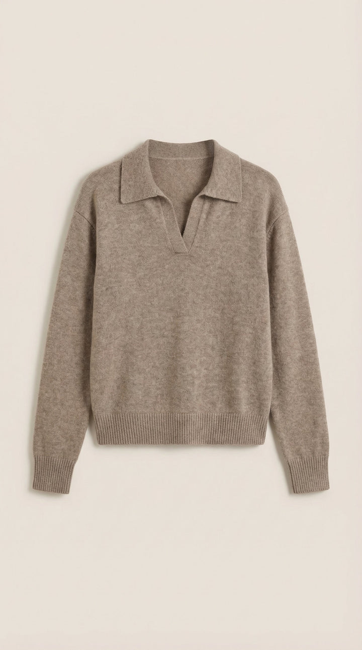 Margaret Casual V-neck Sweater