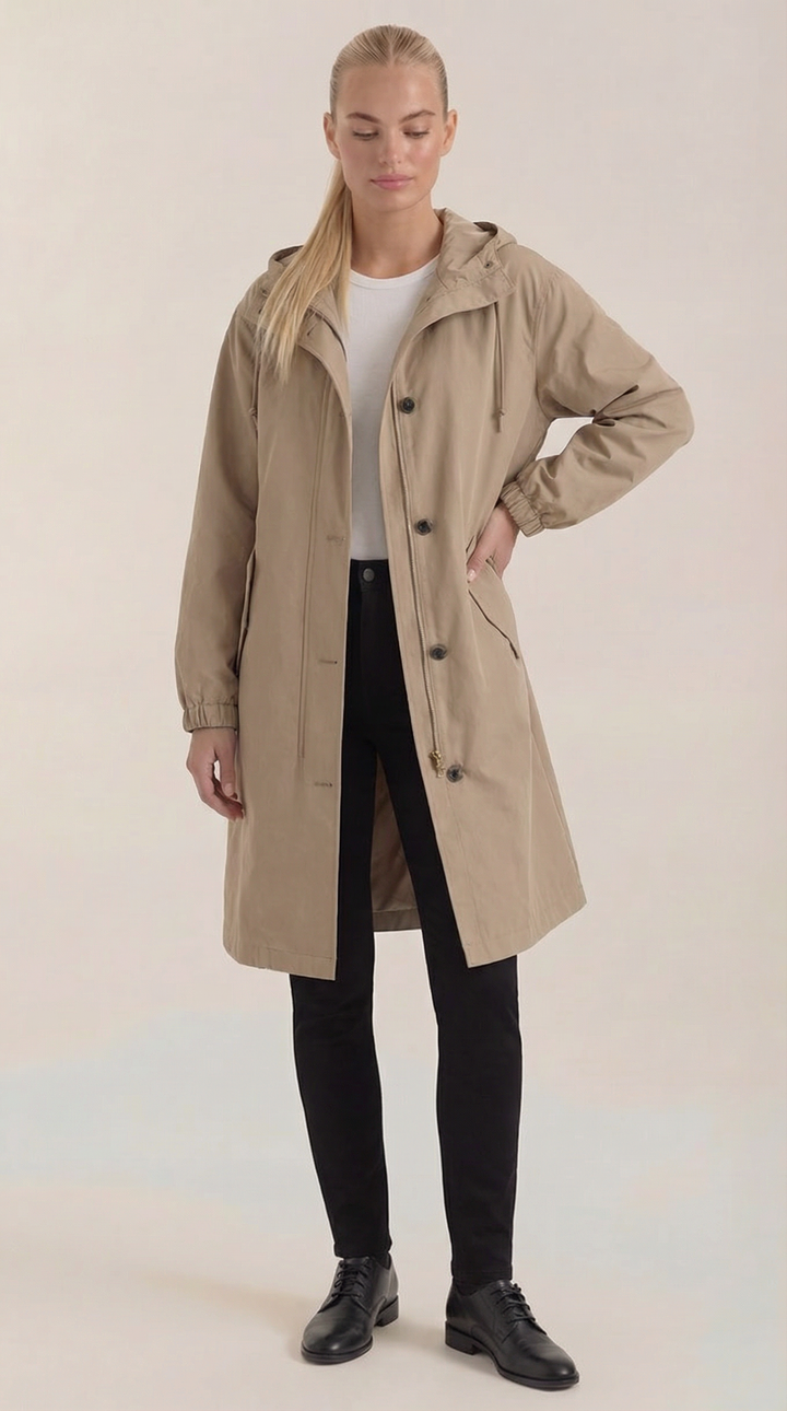 Margie waterproof hooded jacket