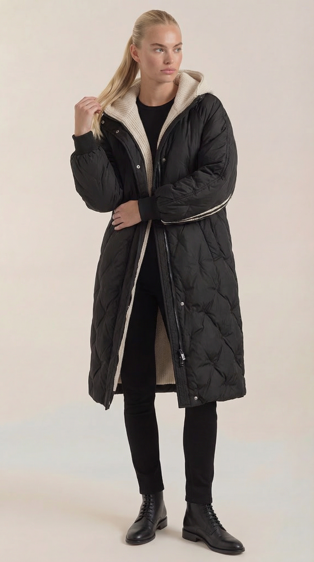 Minnie Hooded Padded Coat