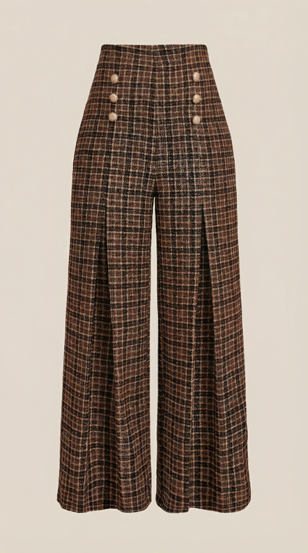 Naomi Plaid Trousers
