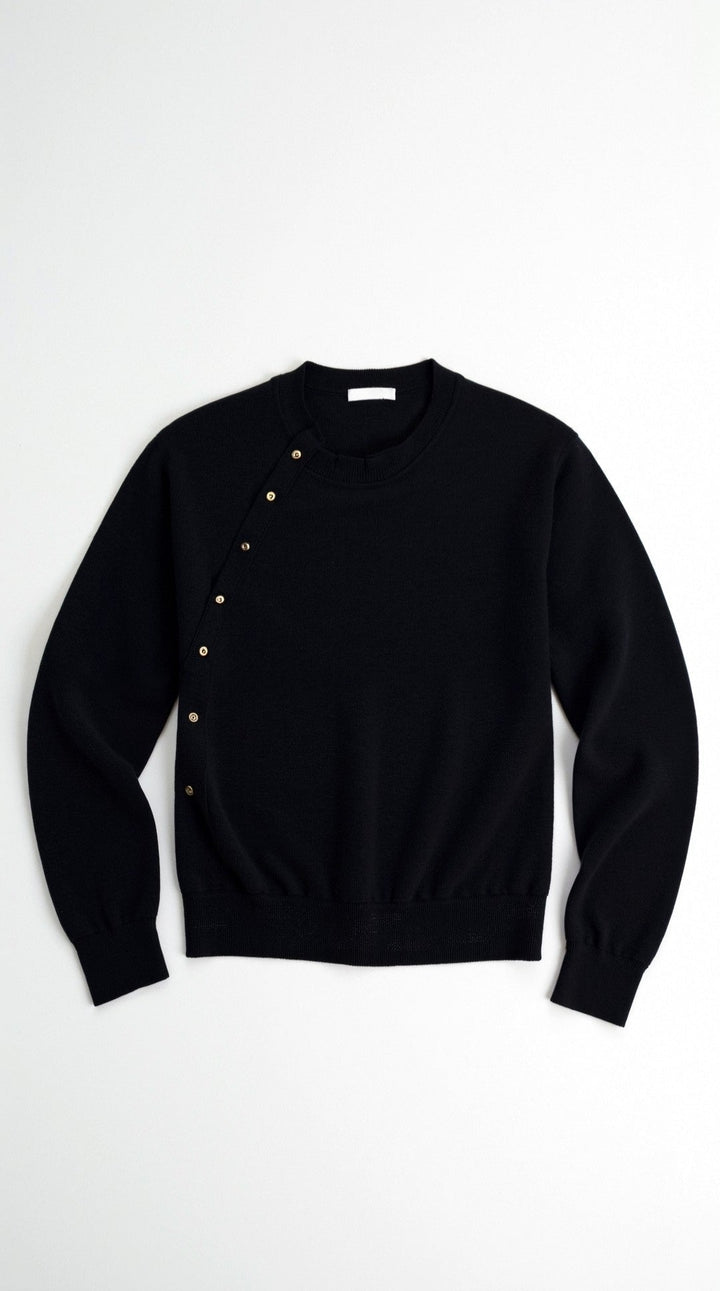 Wool Button-Up Top