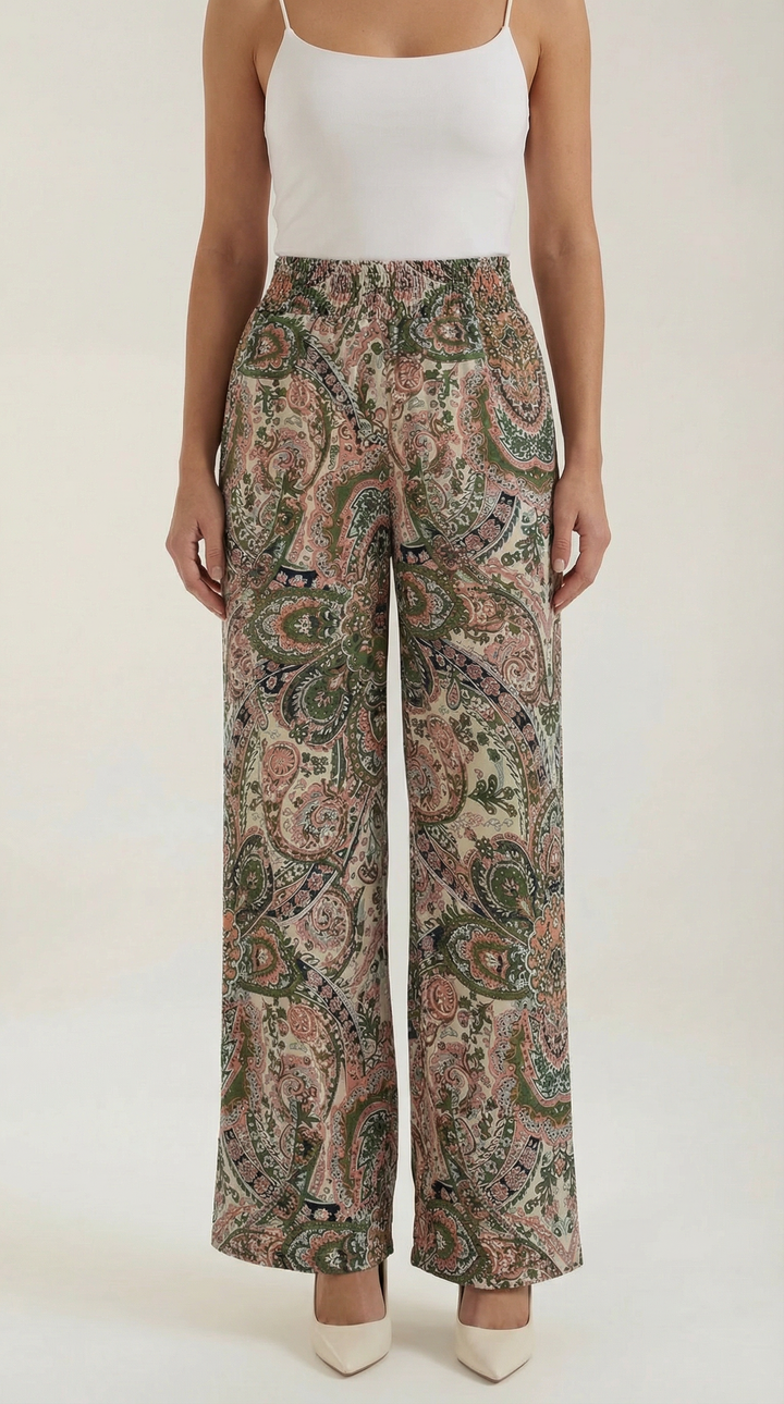 Pam Paisley Trousers
