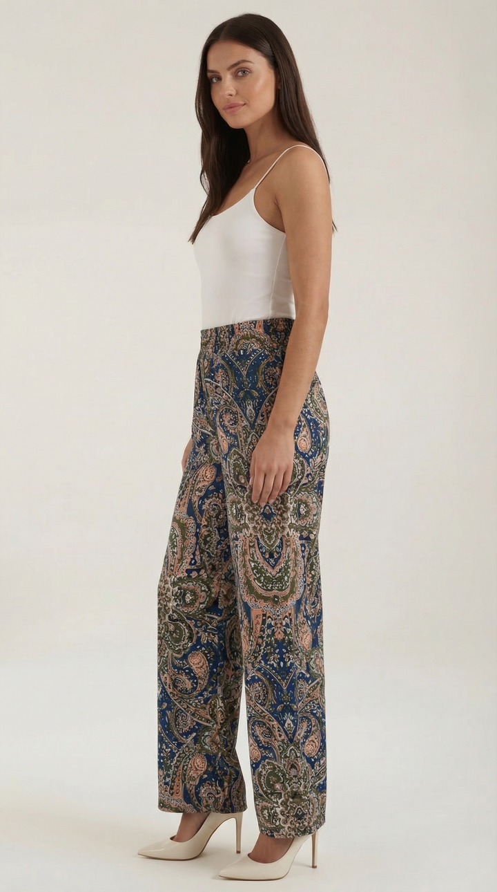Pam Paisley Trousers