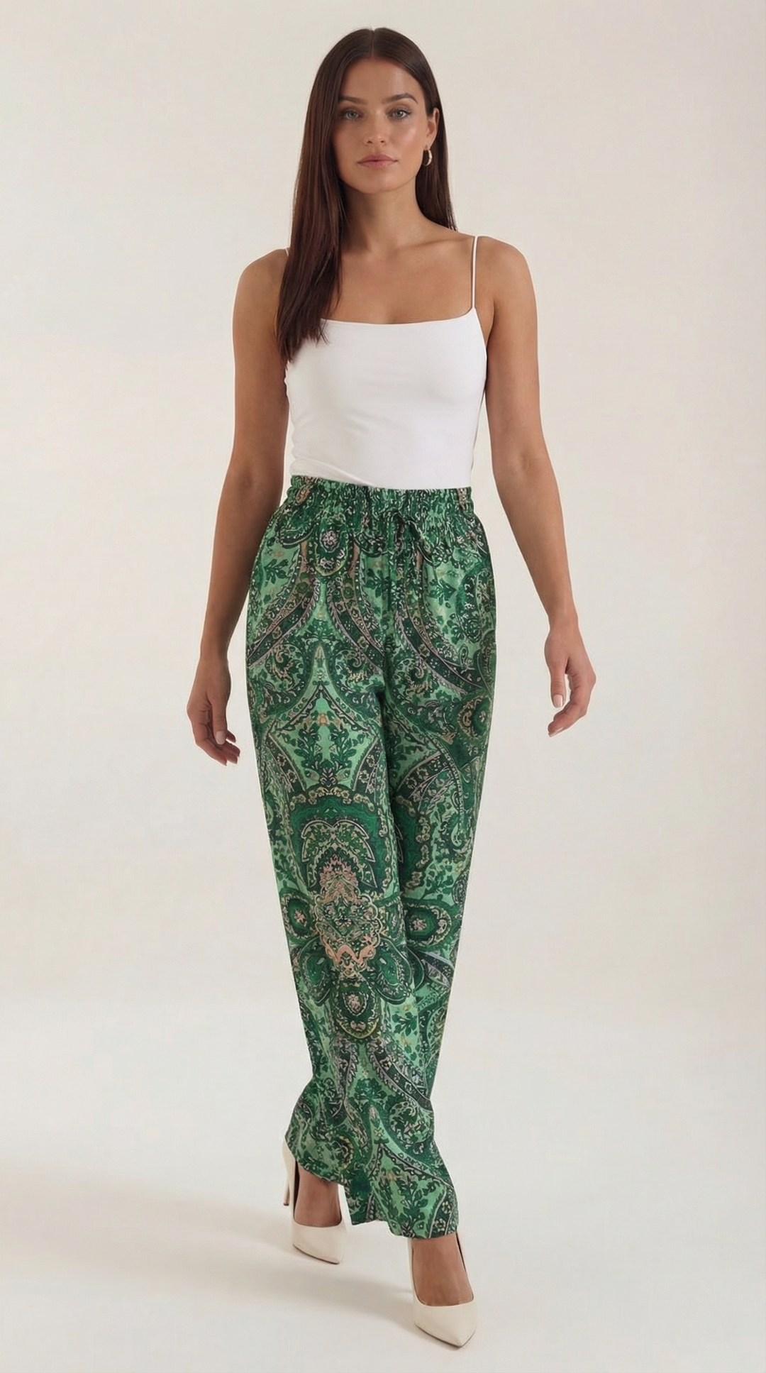 Pam Paisley Trousers