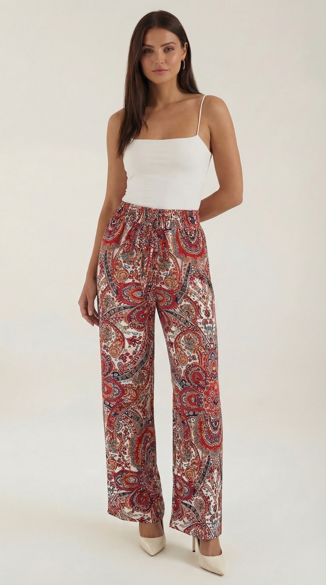 Pam Paisley Trousers