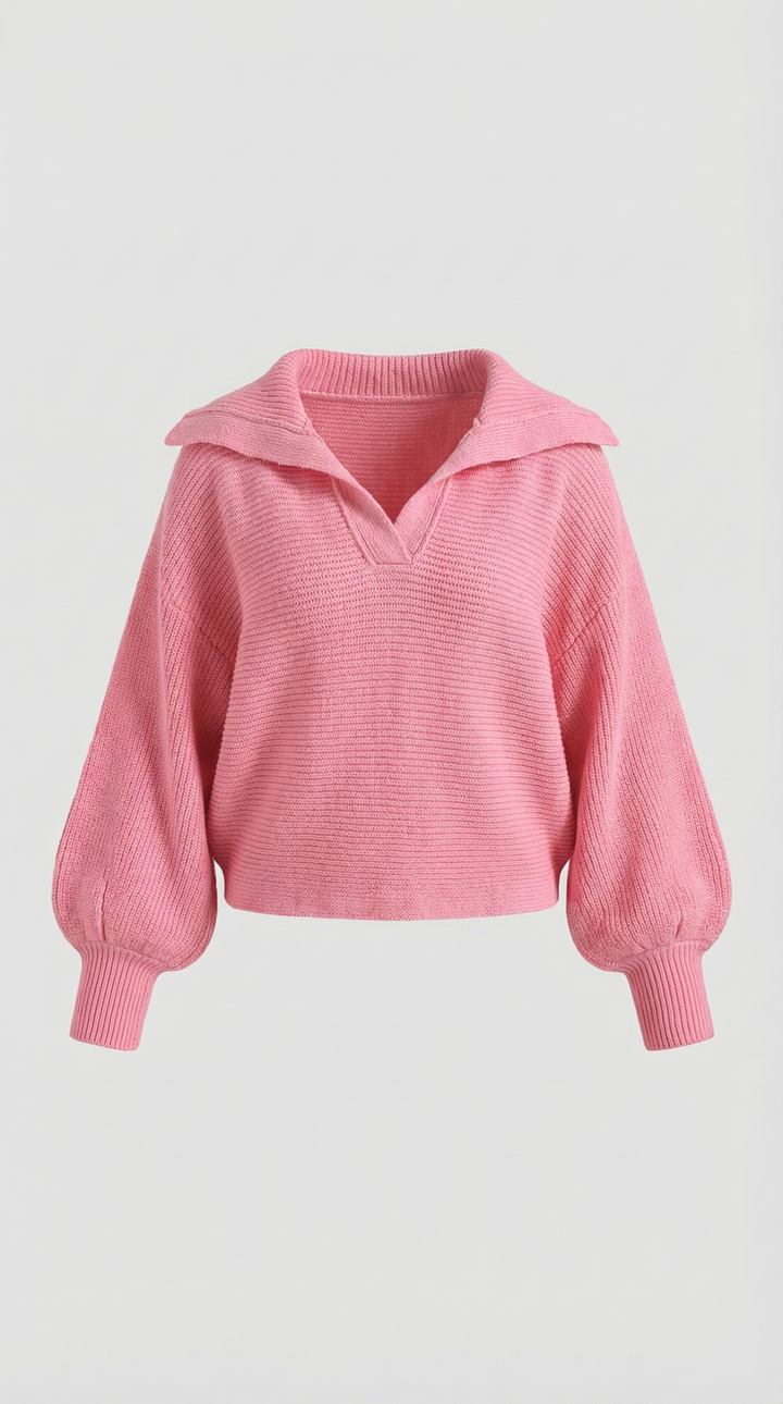 Chunky knit turtleneck sweater