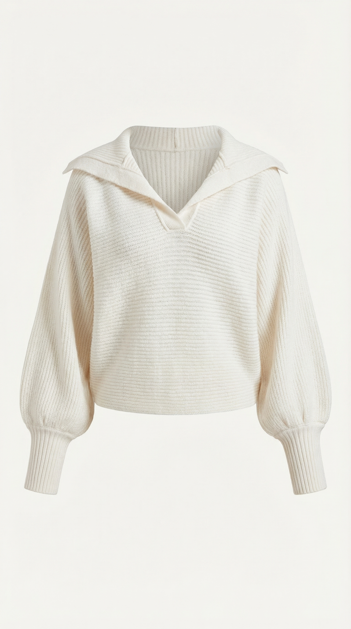 Chunky knit turtleneck sweater