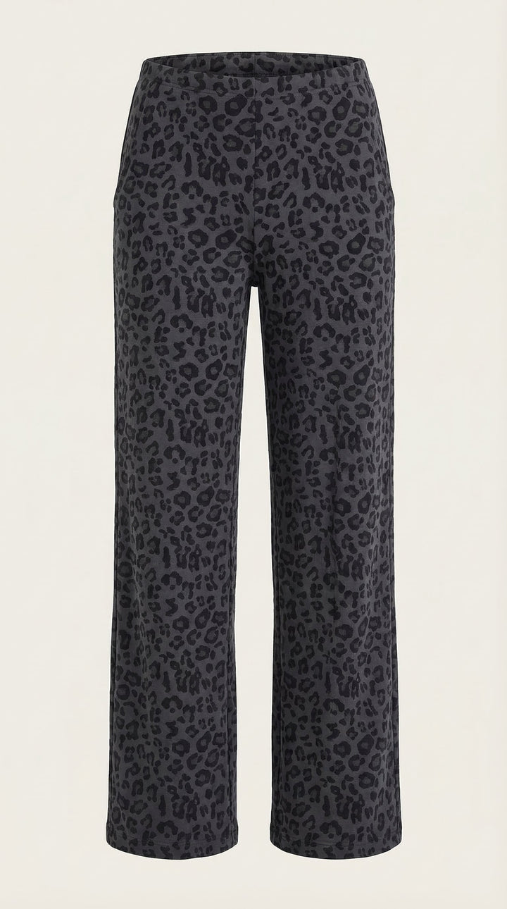 Cleo Trousers - Leopard Print