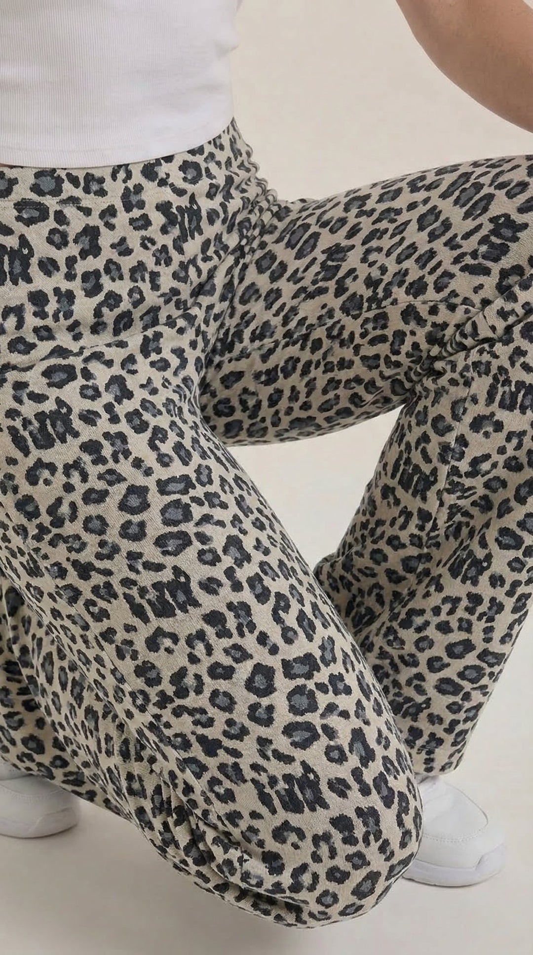 Cleo Trousers - Leopard Print