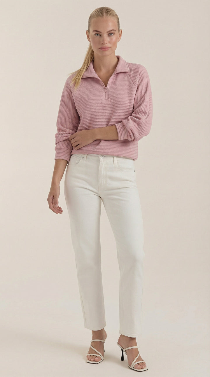 Melinda Polo Half-Zip Pullover